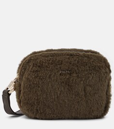 Сумка через плечо Teddy Camera Max Mara, зеленый