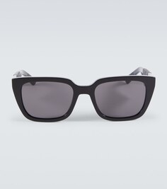 Солнцезащитные очки в квадратной оправе B27 S2I Dior Eyewear, черный