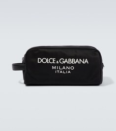 Сумка для туалетных принадлежностей с логотипом Dolce&amp;Gabbana, черный