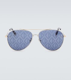 Солнцезащитные очки-авиаторы CD Diamond A1U Dior Eyewear, синий