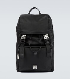 Легкий нейлоновый рюкзак 4G Givenchy, черный