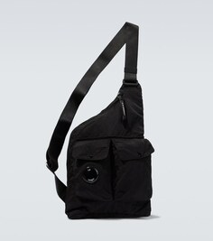 Рюкзак через плечо из нейлона B C.P. Company, черный
