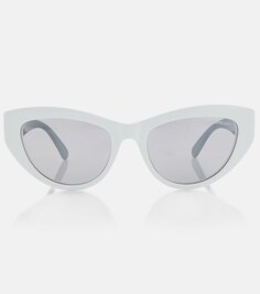 Солнцезащитные очки Modd в оправе «кошачий глаз» Moncler, белый