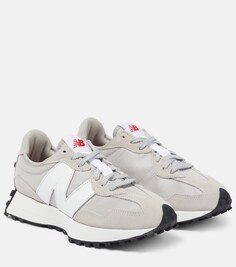 Кроссовки 327 New Balance, бежевый