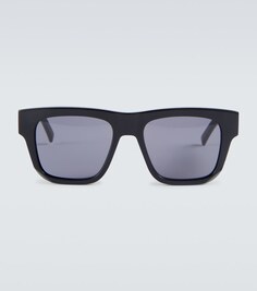 Солнцезащитные очки квадратной формы из ацетата Givenchy, черный