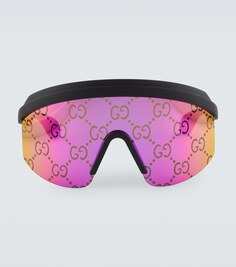 Солнцезащитные очки с логотипом GG Gucci, разноцветный