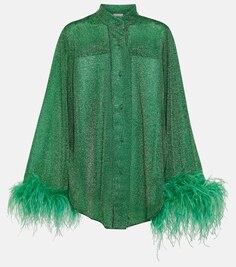 Длинная рубашка Lumière Plumage OSÉREE, зеленый