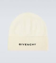 Шапка из натуральной шерсти Givenchy, белый