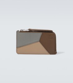 Кожаный кошелек с пазлами Loewe, разноцветный