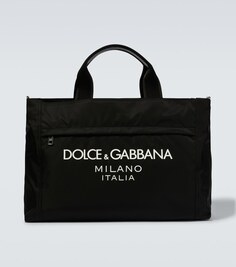 Дорожная сумка с логотипом Dolce&amp;Gabbana, черный