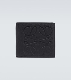 Кожаный кошелек Anagram Loewe, черный