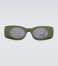 Солнцезащитные очки Paula&apos;s Ibiza из ацетата Loewe, зеленый