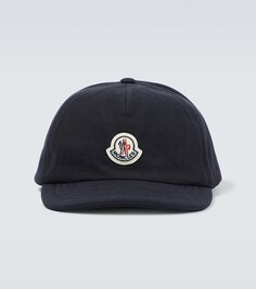 Бейсболка с логотипом Moncler, синий