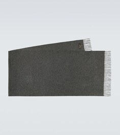 Большой кашемировый шарф Loro Piana, серый