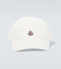 Бейсболка с логотипом Moncler, белый