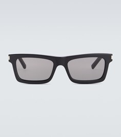 Солнцезащитные очки из ацетата Saint Laurent, черный