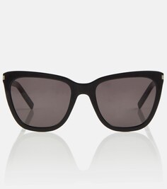 Солнцезащитные очки Kate в оправе «кошачий глаз» Saint Laurent, черный