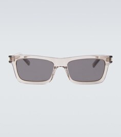 Солнцезащитные очки Betty из ацетата Saint Laurent, коричневый
