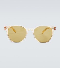 Солнцезащитные очки SL 527 Saint Laurent, желтый