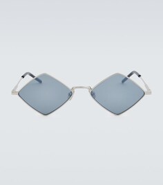 Солнцезащитные очки-авиаторы SL 309 Saint Laurent, серебряный