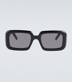 Солнцезащитные очки в прямоугольной оправе SL 534 Sunrise Saint Laurent, черный