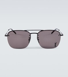 Солнцезащитные очки-авиаторы SL 309 M Saint Laurent, черный