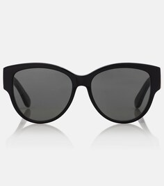 Солнцезащитные очки SL M3 в оправе «кошачий глаз» Saint Laurent, черный