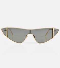 Солнцезащитные очки SL 536 &quot;кошачий глаз&quot; Saint Laurent, серый