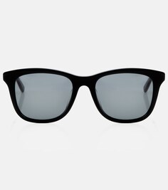 Солнцезащитные очки прямоугольной формы SL 587 Saint Laurent, черный