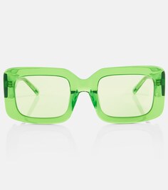 Солнцезащитные очки Jorja из коллаборации с Linda Farrow The Attico, зеленый