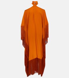 Платье-кафтан макси Mambo с кисточками TALLER MARMO, оранжевый