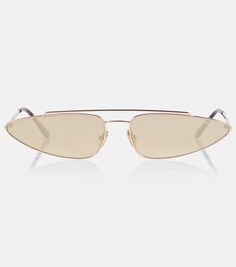 Солнцезащитные очки Cam в оправе «кошачий глаз» Tom Ford, золотой