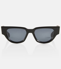 Солнцезащитные очки «кошачий глаз» Valentino, черный