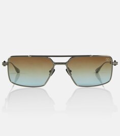 Солнцезащитные очки-авиаторы V-Sei Valentino, коричневый