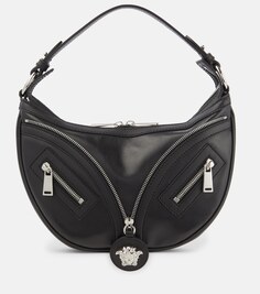 Маленькая сумка через плечо La Medusa Repeat Versace, черный