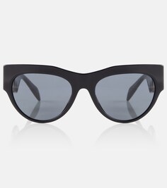 Солнцезащитные очки «кошачий глаз» Versace, синий