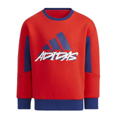 Свитшот Adidas Kids Fleece Crewneck, красный