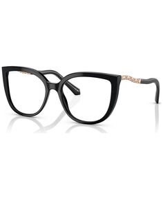 Женские очки «кошачий глаз», BV4214B54-X BVLGARI, черный
