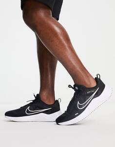 Мужские кроссовки Nike Running Downshifter 12, черно-белый