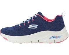 Кроссовки Arch Fit Comfy Wave Sneakers SKECHERS, синий