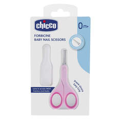 Chicco Baby Nail Scissors ножницы в чехле 0м+ Розовый