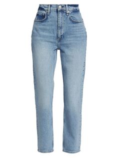 Узкие прямые джинсы Wren с высокой посадкой rag &amp; bone