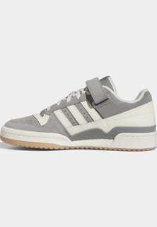 Кроссовки adidas Originals Forum Low Unisex, темно-серый однотонный серый кремовый белый каучук