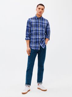 Рубашка в клетку с длинными рукавами Polo Ralph Lauren, синий/разноцветный