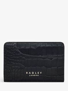 Двойной кошелек Radley Croc Outline, черный