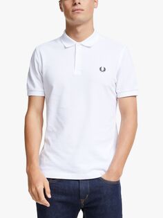 Рубашка-поло обычного кроя Fred Perry, белая