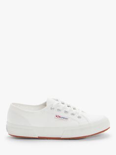 Классические парусиновые веганские кроссовки Superga 2750 Cotu, белые