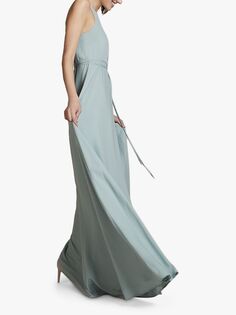 Платье подружки невесты трапециевидного силуэта Rewriting Vienna, морской цвет Rewritten