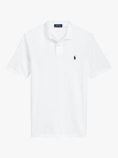 Рубашка поло стандартного кроя Polo Ralph Lauren Big &amp; Tall, белая