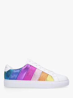 Кожаные кроссовки Kurt Geiger London Lane Stripe, разноцветные